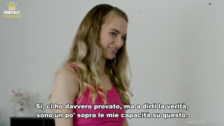 Premium Lana Sharapova – La ragazza è brava con un altro tipo di lavoro Sub ita